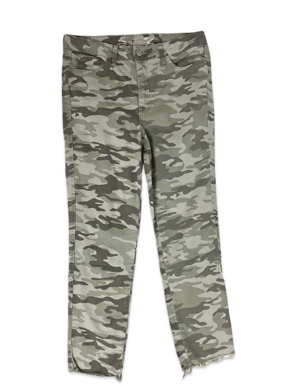 Seven7 Camo Print Weekend Jeans | Size 6